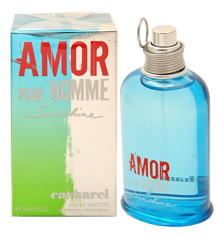 

Amor Sunshine pour Homme: туалетная вода 75мл, Amor Sunshine Pour Homme
