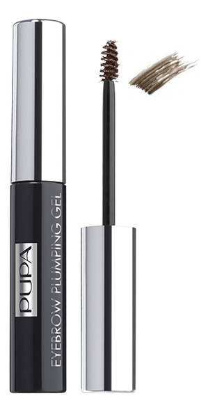 

Пигментированный гель для бровей Eyebrow Plumping Gel 4мл: 002 Коричневый, Пигментированный гель для бровей Eyebrow Plumping Gel 4мл