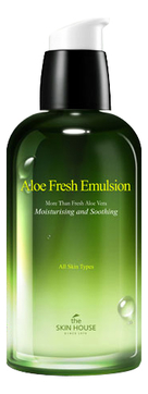 Увлажняющая эмульсия с экстрактом алоэ Aloe Fresh Emulsion 130мл