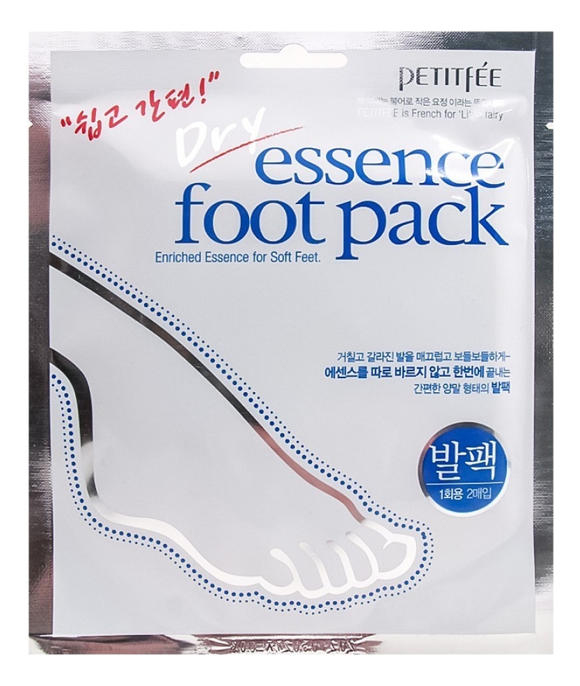 

Маска-носочки Dry Essence Foot Pack: Маска-носочки 1 пара, Маска-носочки Dry Essence Foot Pack