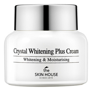 Осветляющий крем против пигментации для лица Crystal Whitening Plus Cream 50г