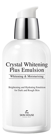 

Осветляющая эмульсия для лица против пигментации Crystal Whitening Plus Emulsion 130мл