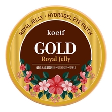 Koelf Гидрогелевые патчи для области вокруг глаз Hydro Gel Gold & Royal Jelly Eye Patch 60шт
