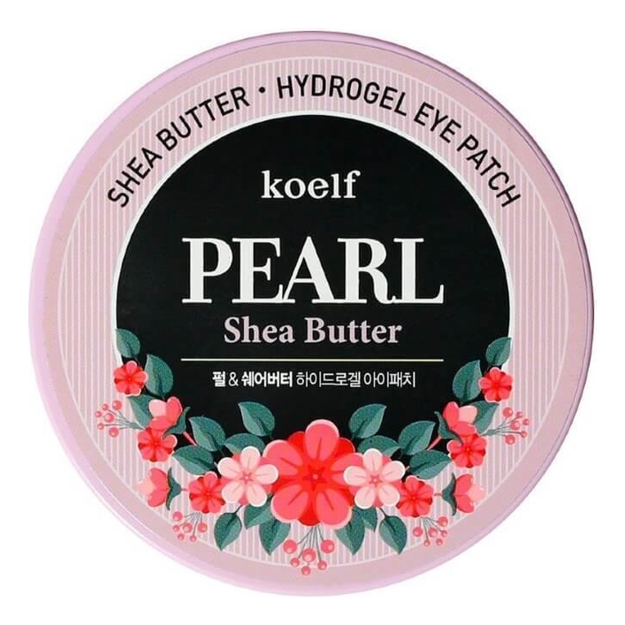 Гидрогелевые патчи для области вокруг глаз Hydro Gel Pearl  Shea Butter Eye Patch 60шт