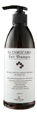 

Лечебный шампунь Dr. CamuCamu Hair Shampoo 400мл