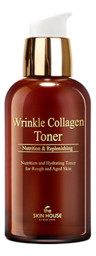 Антивозрастной тонер с коллагеном Wrinkle Collagen Toner 130мл