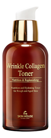 

Антивозрастной тонер для лица с коллагеном Wrinkle Collagen Toner 130мл