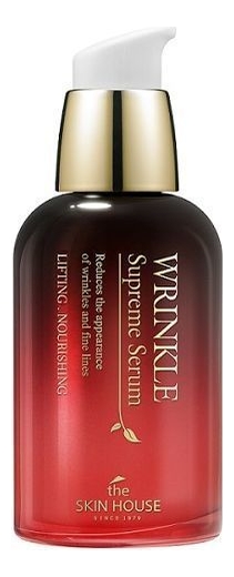 

Разглаживающая сыворотка с экстрактом женьшеня Wrinkle Supreme Serum 50мл