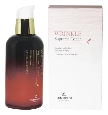 The Skin House Тонер для лица с экстрактом корня женьшеня Wrinkle Supreme Toner 130мл