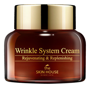 Антивозрастной крем для лица с коллагеном Wrinkle System Cream: Крем 50г