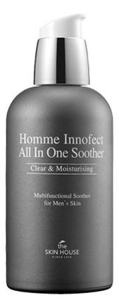 Многофункциональное ухаживающее средство для лица Homme Innofect Control All In One Soother 130мл the skin house homme innofect control lotion балансирующий лосьон для мужчин 130 мл