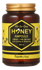 Farm Stay Многофункциональная ампульная сыворотка для лица с медом All-In-One Honey Ampoule 250мл