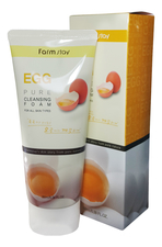 Farm Stay Пенка очищающая с яичным экстрактом Egg Pure Cleansing Foam 180мл