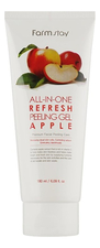 Farm Stay Пилинг-гель для лица с экстрактом яблока All-In-One Refresh Peeling Gel Apple 180мл