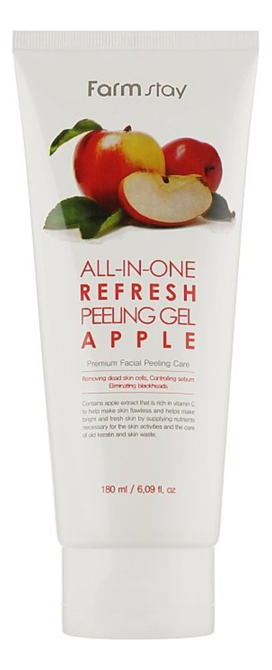 цена Пилинг-гель для лица с экстрактом яблока All-In-One Refresh Peeling Gel Apple 180мл