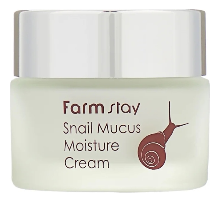 Увлажняющий крем для лица с муцином улитки Snail Mucus Moisture Cream 50г увлажняющий крем для лица с муцином улитки snail mucus moisture cream 50г