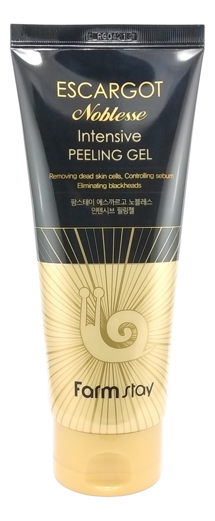 Пилинг гель для лица с муцином королевской улитки Escargot Noblesse Intensive Peeling Gel 180мл пилинг гель для лица с муцином королевской улитки escargot noblesse intensive peeling gel 180мл