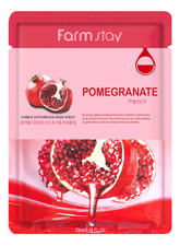 Farm Stay Тканевая маска для лица с экстрактом граната Visible Difference Pomegranate Mask Pack 23мл