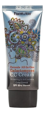 Многофункциональный CC крем для лица с ферментом галактомисис Formula All-In-One Galactomyces Cream SPF50+ PA+++ 50мл