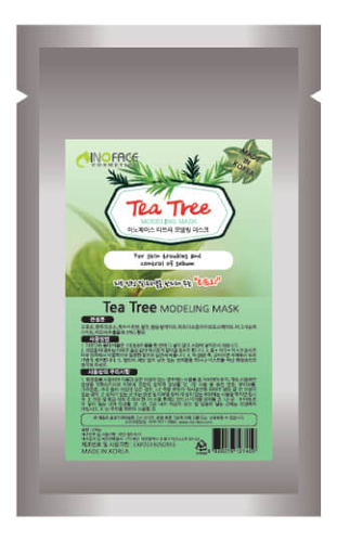 альгинатная маска с маслом чайного дерева lindsay cool tea tree modeling mask cup pack 28 гр Альгинатная маска с экстрактом чайного дерева Tea Tree Modeling Mask 200г