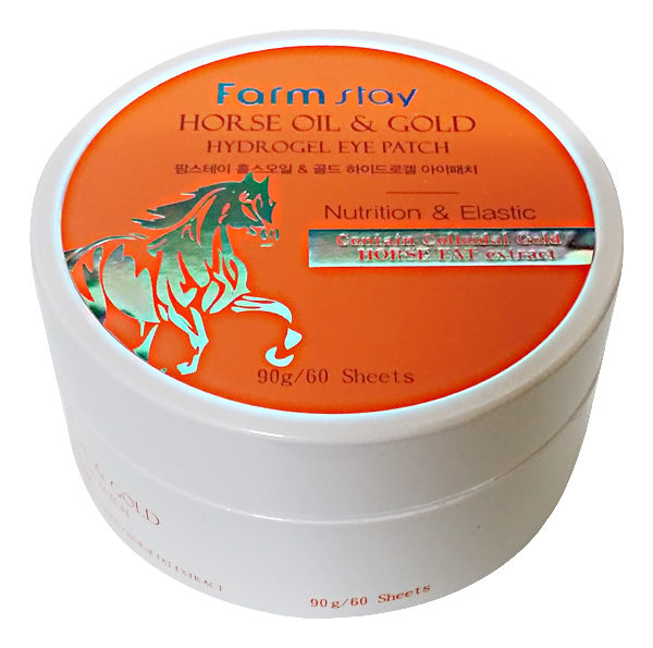 

Гидрогелевые патчи для кожи вокруг глаз с золотом и конским жиром Horse Oil & Gold Hydrogel Eye Patch 60шт