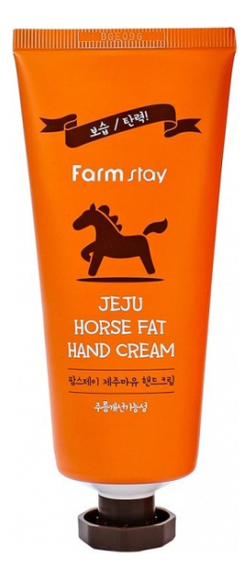 

Крем для рук питательный с экстрактом конского жира Jeju Horse Fat Hand Cream 100г