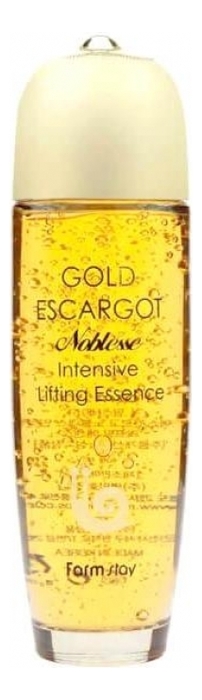 Сыворотка для лица против морщин с муцином королевской улитки Gold Escargot Noblesse lntensive Lifting Essence 150мл сыворотка интенсивно восстанавливающая против морщин с экстрактом королевской улитки farm stay gold escargot noblesse intensive lifting essence 150 мл