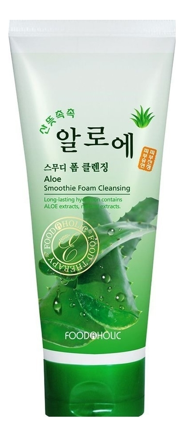 

Пенка для умывания Aloe Smoothie Foam Cleansing 180мл (алоэ)