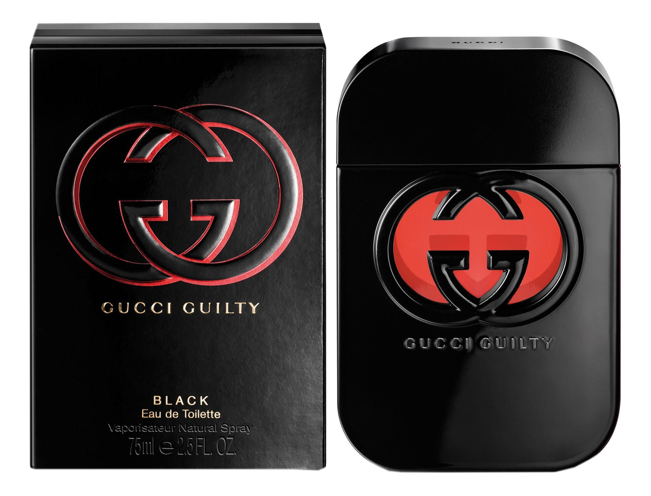 Guilty Black: туалетная вода 75мл gucci guilty love edition mmxxi pour homme 90