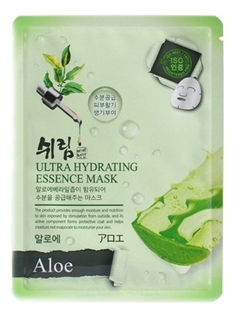 

Увлажняющая тканевая маска с натуральным экстрактом алоэ Hydrating Essence Mask Aloe 25мл
