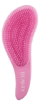 Распутывающая расческа для сухих и влажных волос Tangle Brush (розовая)