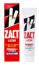 LION Зубная паста антибактериальная Zact Fresh Savory Mint 150г