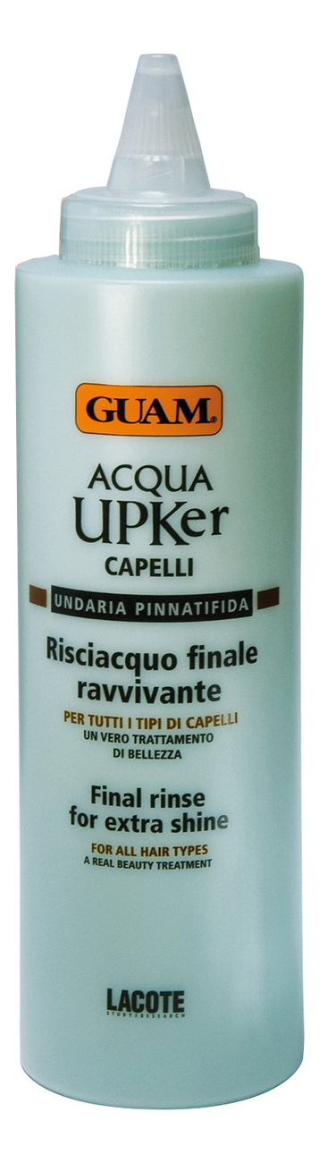 

Вода-ополаскиватель для блеска волос UPKer Acqua Capelli Risciacquo Finale Ravvivante 400мл