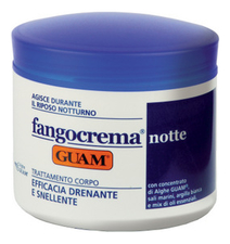 GUAM Ночной крем с разогревающим эффектом на основе грязи Fangocrema Notte Trattamento Corpo