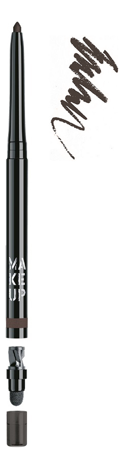 Купить Автоматический контурный карандаш для глаз Automatic Eyeliner 0, 31г: 04 Chocolat Noir, MAKE UP FACTORY