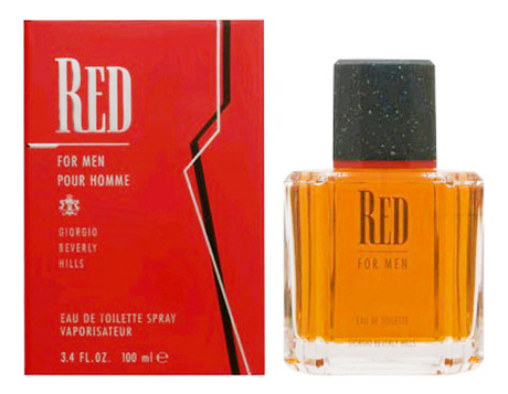 

Red For Men: туалетная вода 100мл, Red For Men