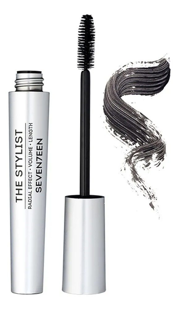 

Тушь для ресниц удлинение и объем The Stylist 9мл: 01 Black, Тушь для ресниц удлинение и объем The Stylist 9мл