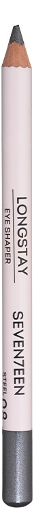 

Карандаш для век устойчивый Longstay Eye Shaper 1,14г: 08 Steel Grey, Карандаш для век устойчивый Longstay Eye Shaper 1,14г