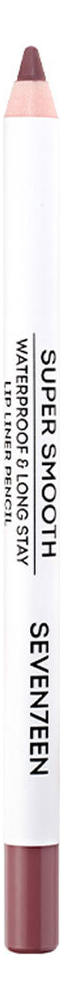 

Карандаш для губ с витамином Е Supersmooth Waterproof Lipliner (водостойкий) 1,2г: 08 Cranberry, Карандаш для губ с витамином Е Supersmooth Waterproof Lipliner (водостойкий) 1,2г
