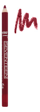 Купить Карандаш для губ с витамином Е Supersmooth Waterproof Lipliner (водостойкий) 1, 2г: 15 Blood Red, Seventeen