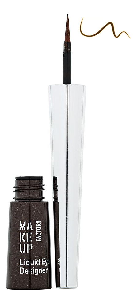 

Жидкая подводка для глаз Liquid Eye Designer 2,5г: 04 Brown, Жидкая подводка для глаз Liquid Eye Designer 2,5г