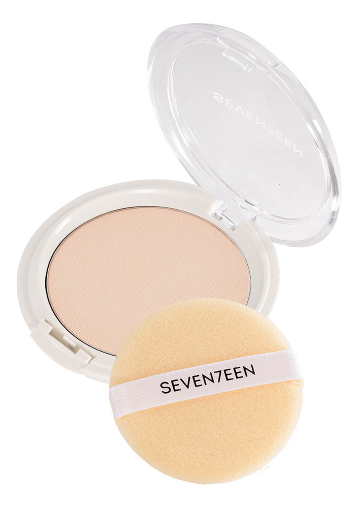 Компактная пудра для лица Natural Silky Transparent Compact Powder SPF15 10г: 5 Honey