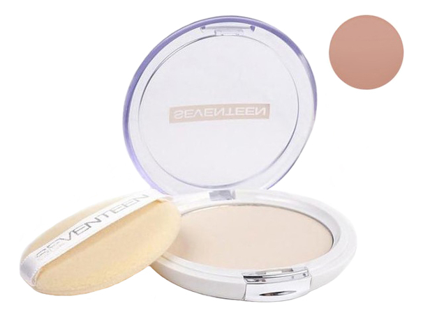 Компактная пудра для лица Natural Silky Transparent Compact Powder SPF15 10г: 7 Medium Caramel