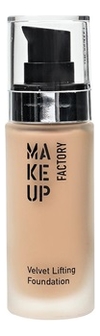 MAKE UP FACTORY тональный крем с эффектом лифтинга velvet lifting ...