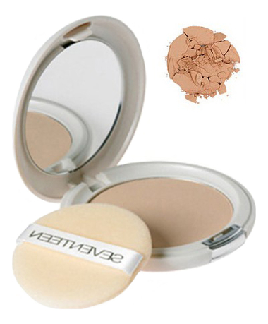 Компактная пудра для лица Natural Silky Compact Powder 12г: 04 Rosy Beige компактная пудра для лица natural silky compact powder 12г 02 natural