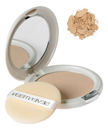 

Компактная пудра для лица Natural Silky Compact Powder 12г: 07 Ivory, Компактная пудра для лица Natural Silky Compact Powder 12г