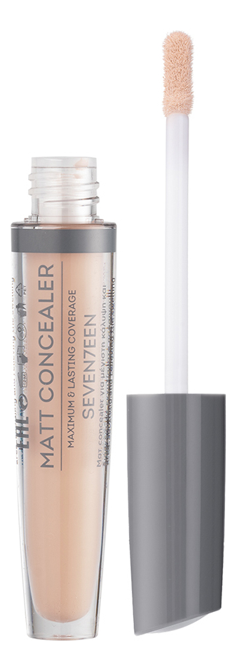 Матовый жидкий консилер Matt Concealer Extra Coverage 3мл: No 01 матовый жидкий консилер matt concealer extra coverage 3мл no 0a