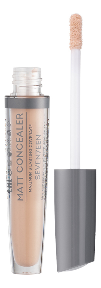 Матовый жидкий консилер Matt Concealer Extra Coverage 3мл: No 02 матовый жидкий консилер matt concealer 02