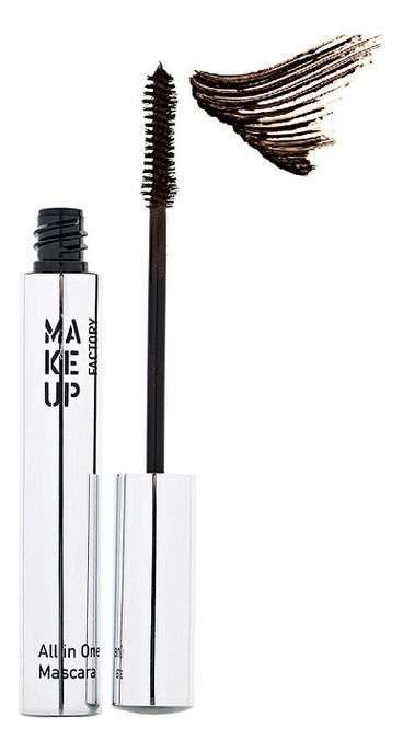 Комбинированная тушь для ресниц All In One Mascara 9мл: 04 Brown комбинированная тушь для ресниц all in one mascara 9мл 04 brown