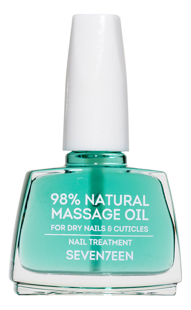 Массажное масло для ногтей 98% Natural Massage Oil Nail Treatment 12мл масло для ногтей seven7een 98% natural massage oil nail treatment 12 мл